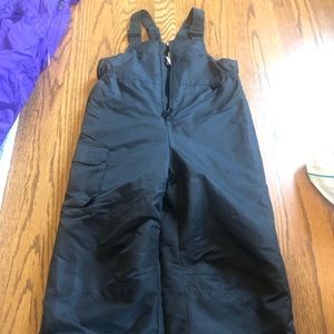 Girls bib overall snow pants